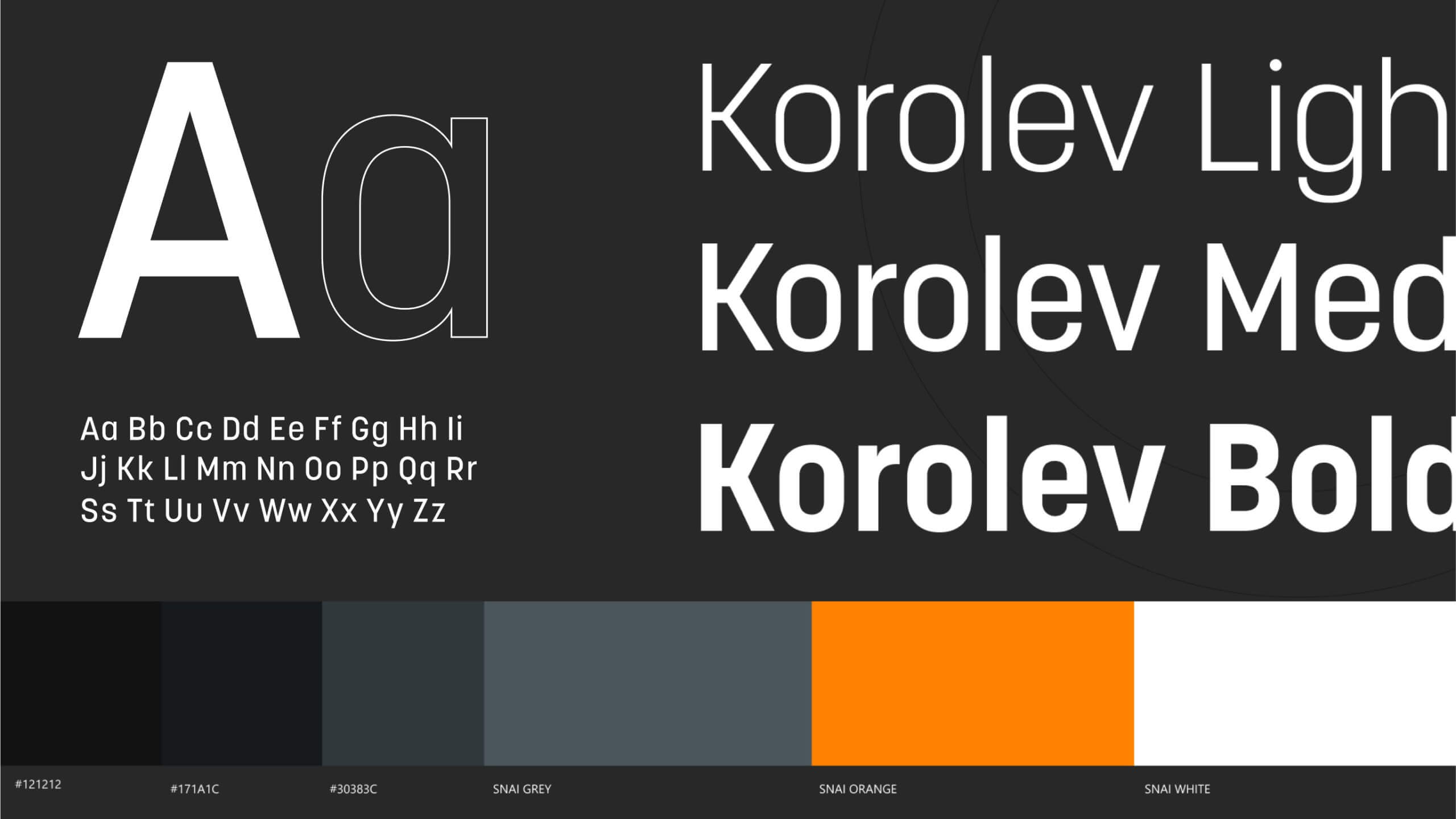 SNAI-typography-colors